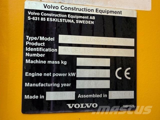 Volvo L180H Wheel loaders