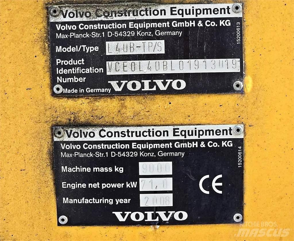 Volvo L40B Wheel loaders