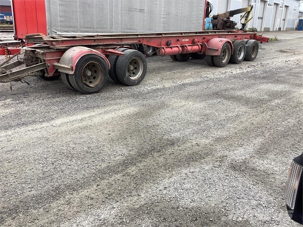 Weckman 5-aks Skeletal trailers