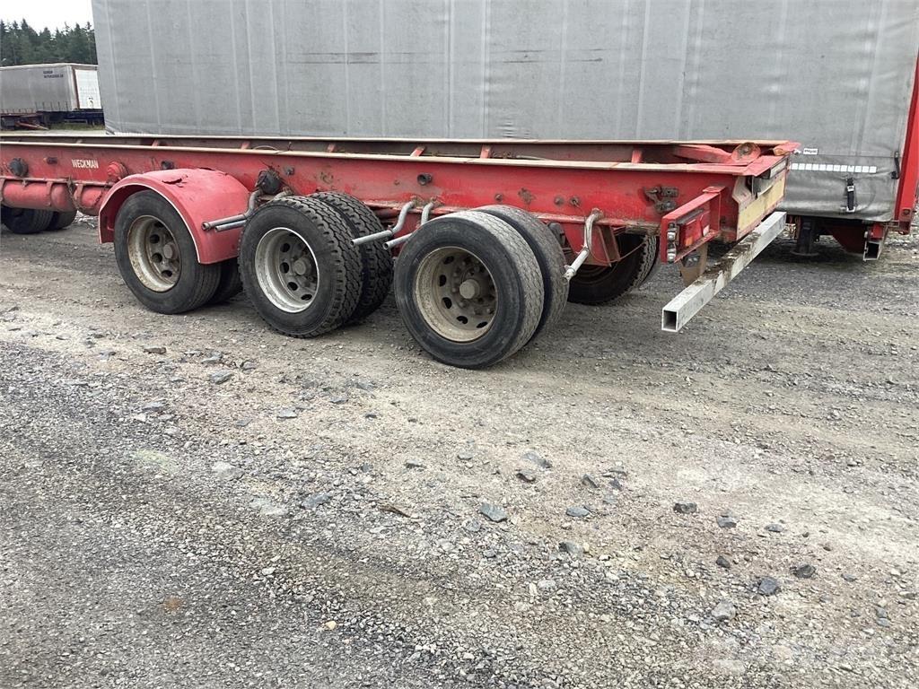 Weckman 5-aks Skeletal trailers