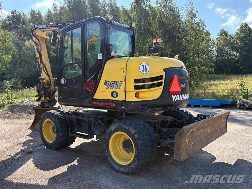 Yanmar B 95 W Wheeled excavators