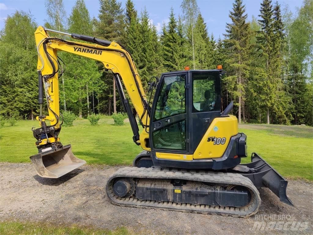 Yanmar SV100-2 Midi excavators  7t - 12t