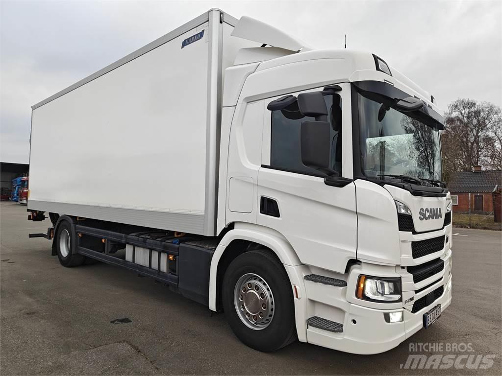 Scania P280 Box body trucks
