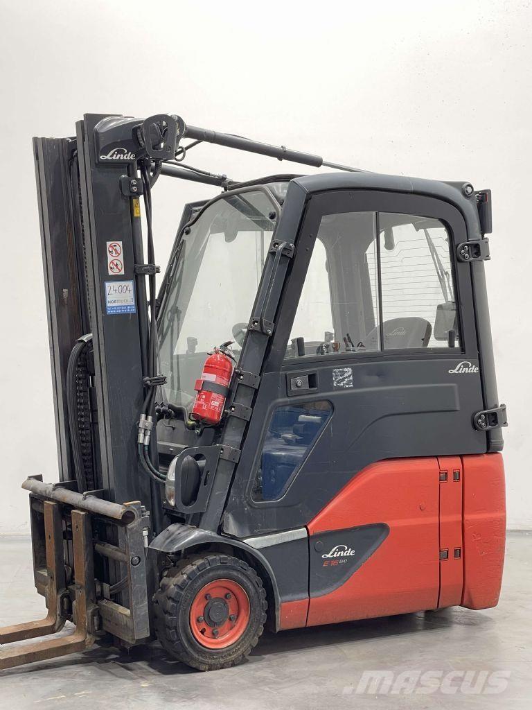 Linde E16-02-386 Electric forklift trucks