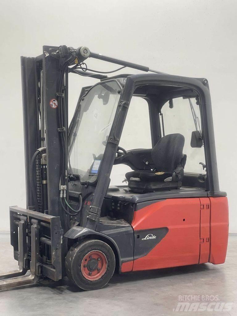 Linde E16L-02-386 Electric forklift trucks
