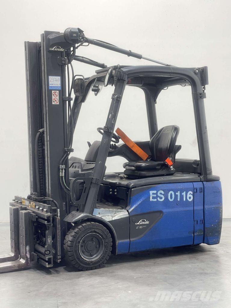 Linde E16L-02-386 Electric forklift trucks