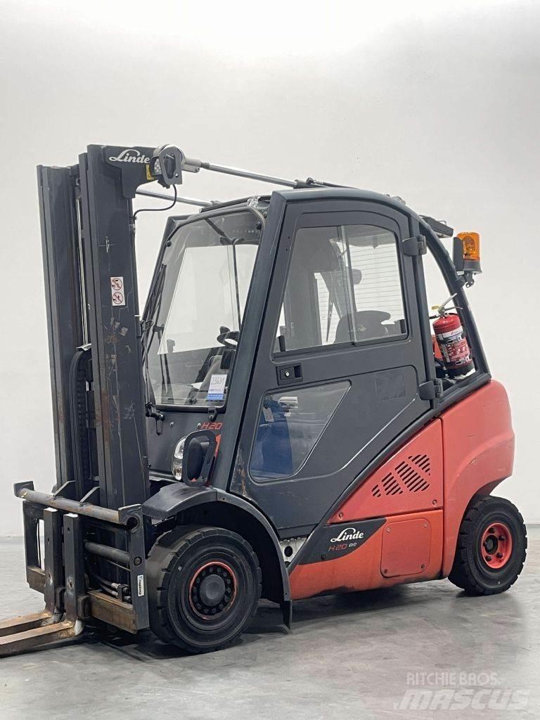 Linde H20D-02/600-392 LPG trucks