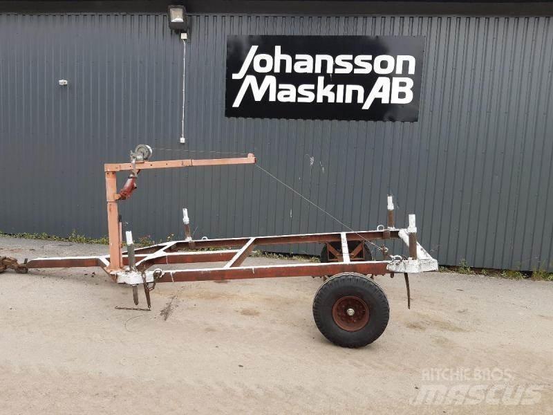  Skogvagn med vinch Forest trailers