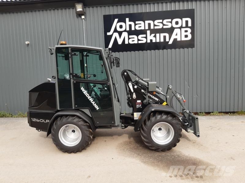Weidemann 1260LP Black Backhoe loaders