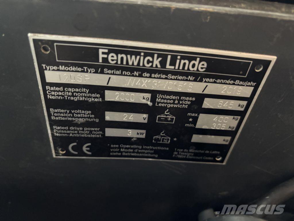 Linde T20 SP Self propelled stackers