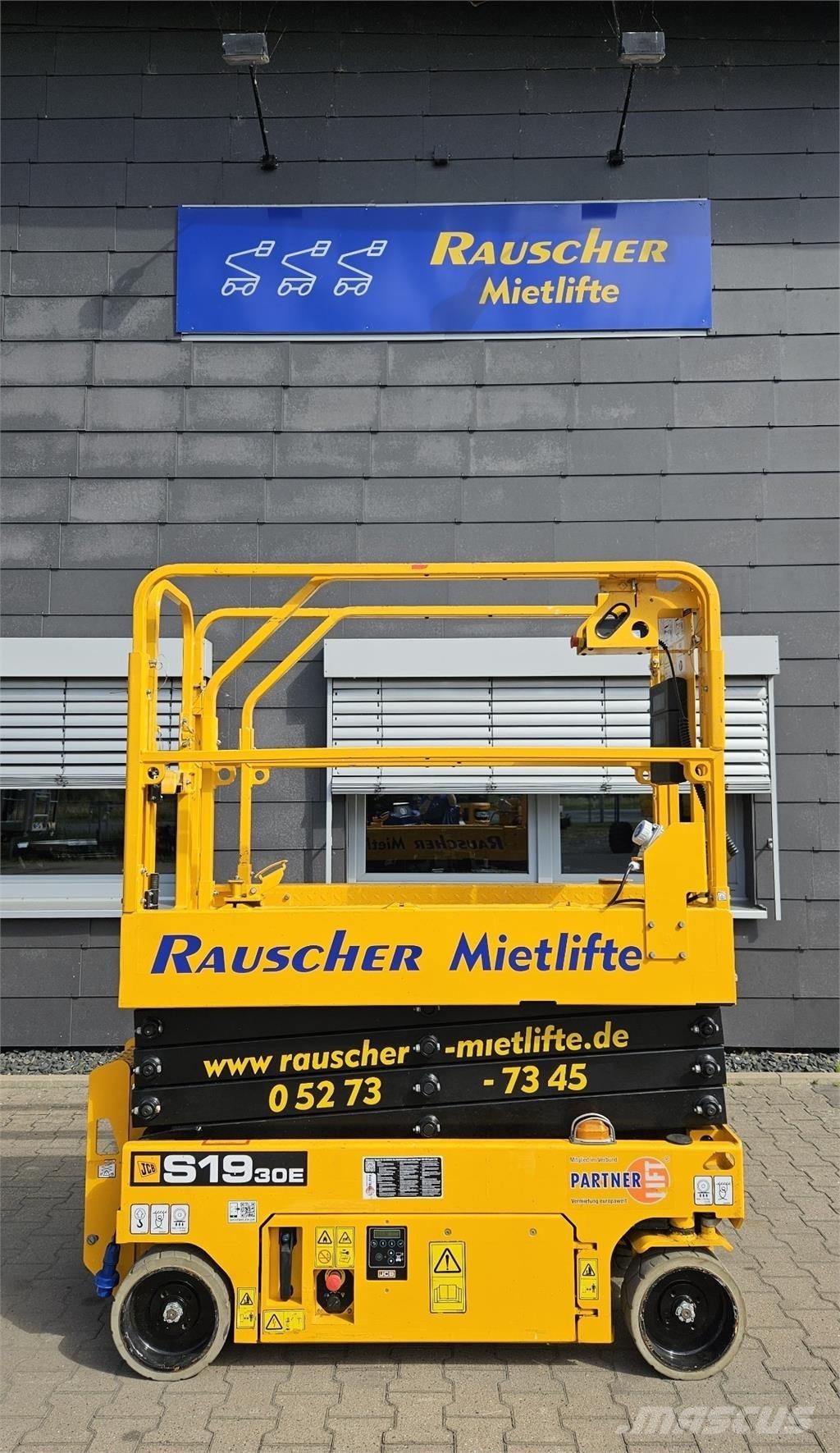 JCB S1930E Trailer mounted aerial platforms