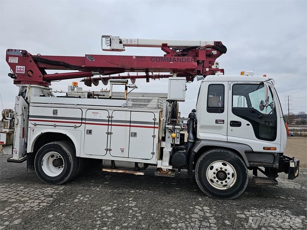 GMC T7500 Mobile drill rig trucks