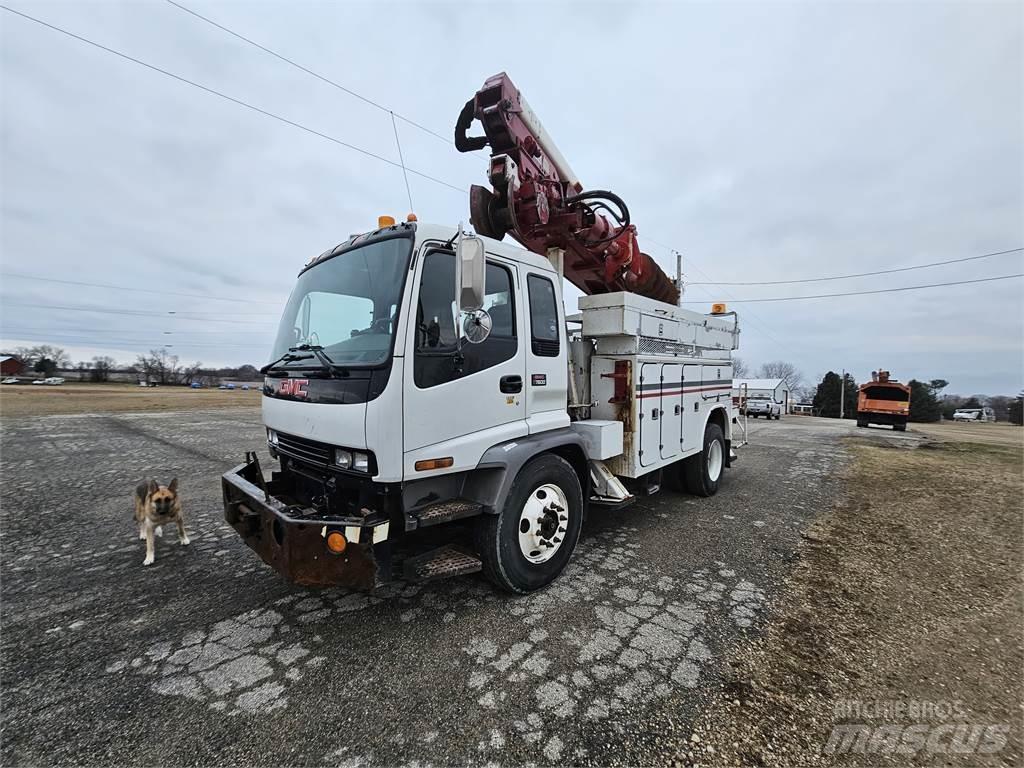 GMC T7500 Mobile drill rig trucks