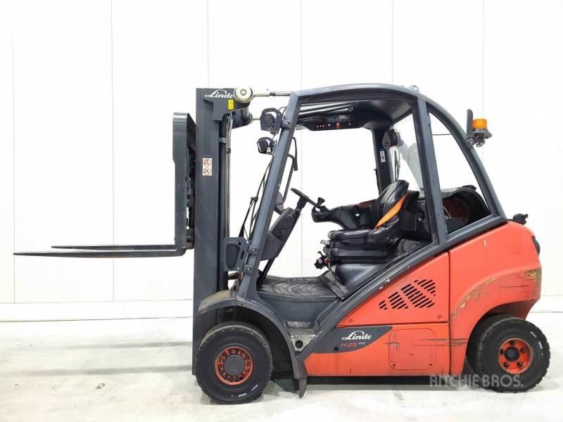 Linde H25T-02 LPG trucks