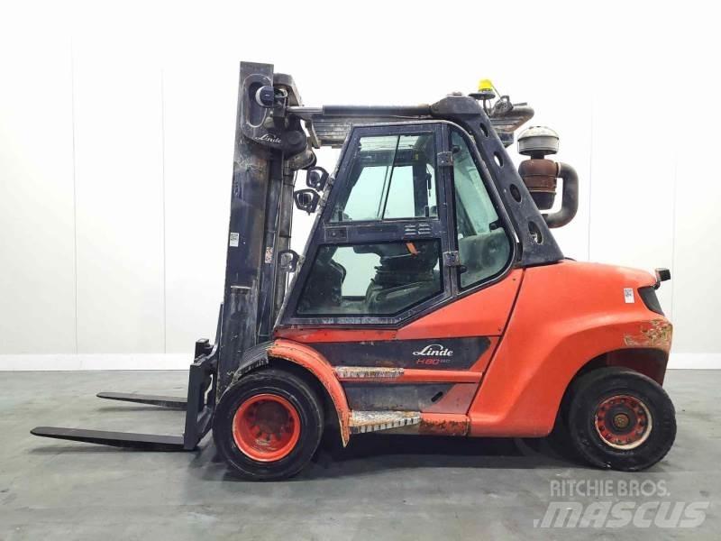 Linde H80D-03/900 396 Diesel trucks