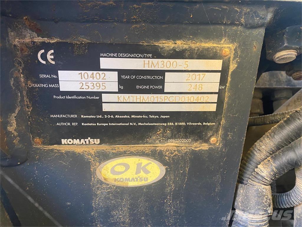 Komatsu HM300-5 Articulated Dump Trucks (ADTs)