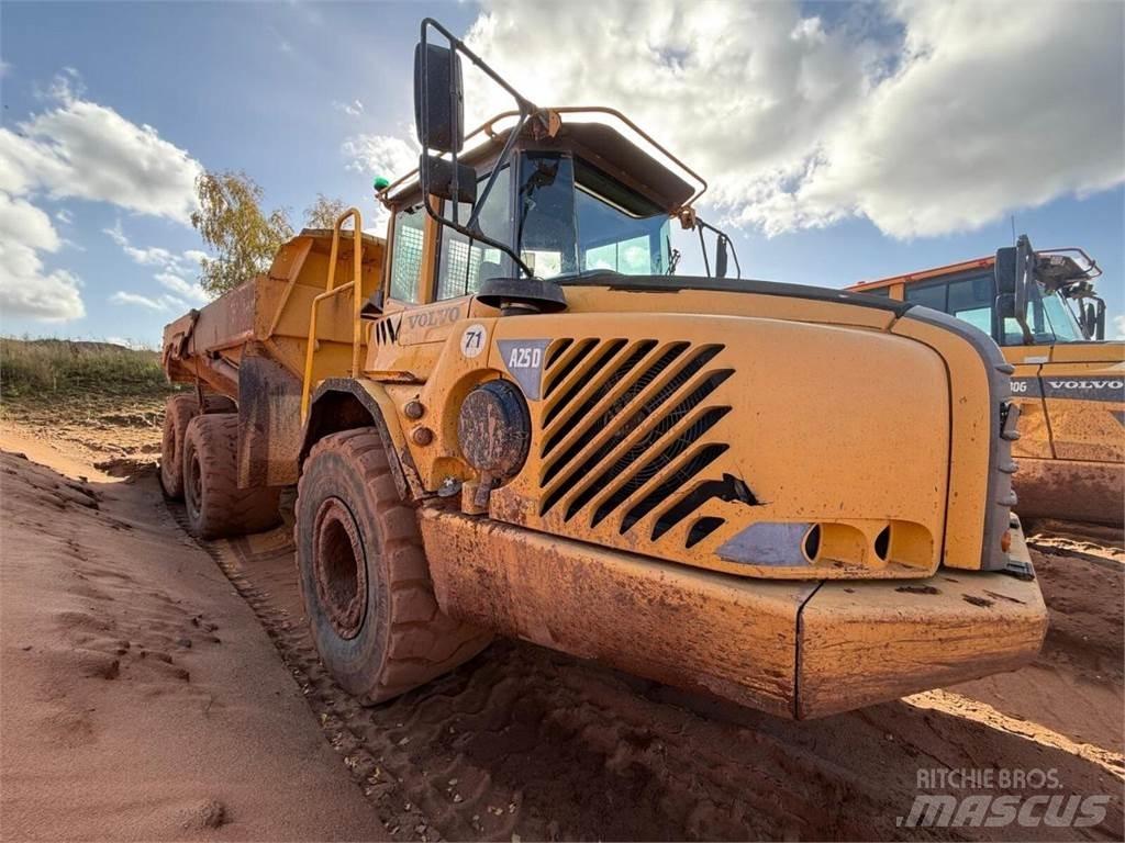 Volvo A25D Articulated Dump Trucks (ADTs)