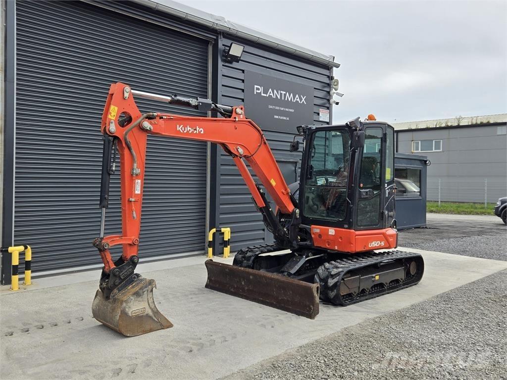 Kubota U50-5 Midi excavators  7t - 12t