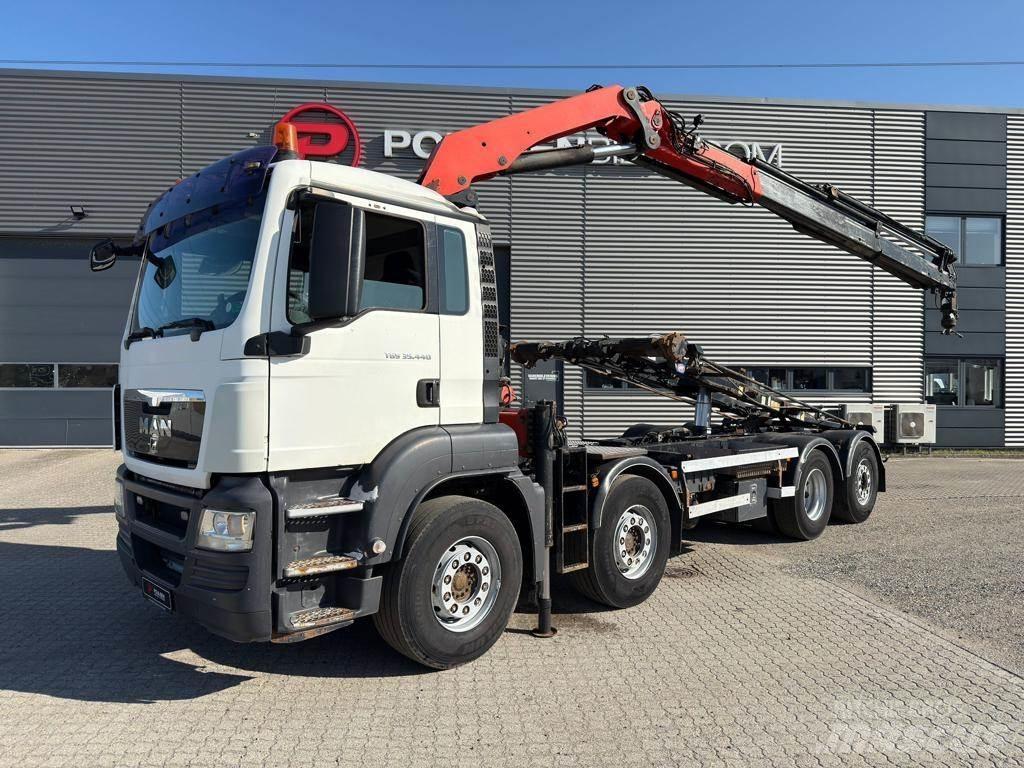 MAN TGS 35.440 Cable lift demountable trucks