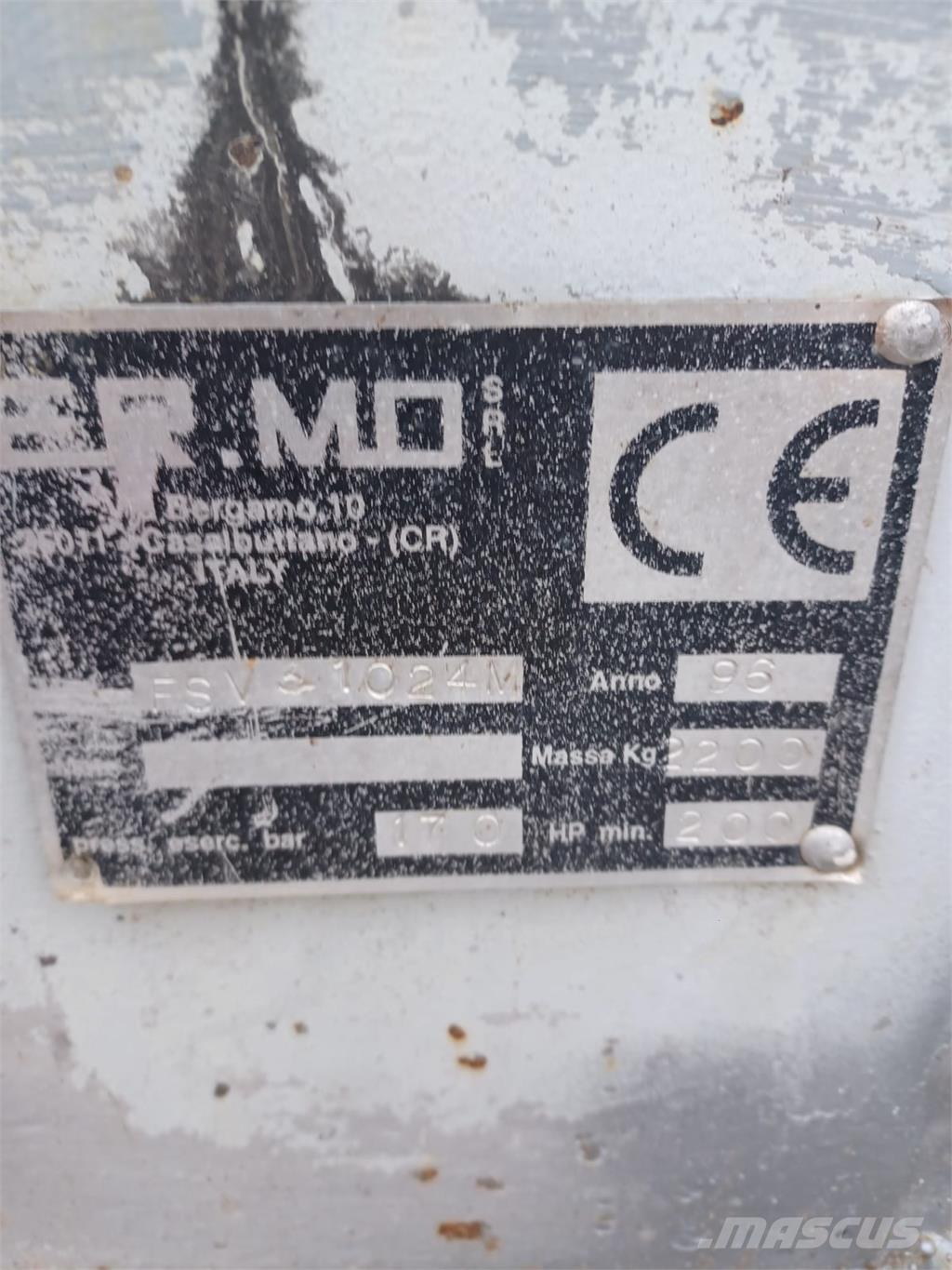 Ermo FSV 3 102 4M Agriculture - Others