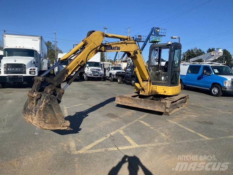 Komatsu PC55MR2 Crawler excavators