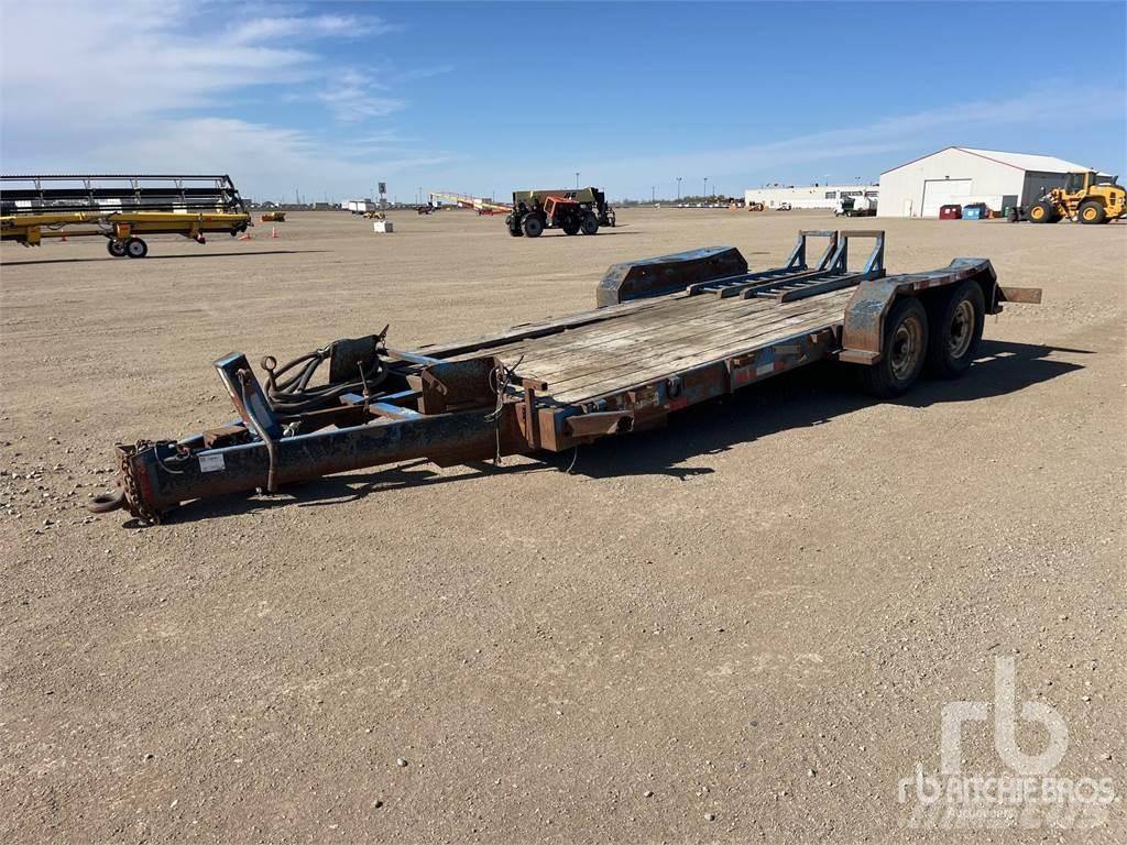  18 ft T/A Flatbed/Dropside semi-trailers