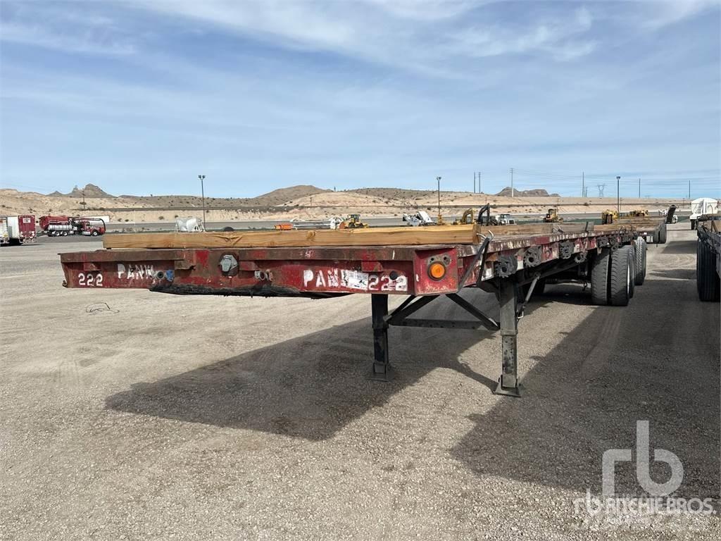  40 ft T/A Flatbed/Dropside semi-trailers