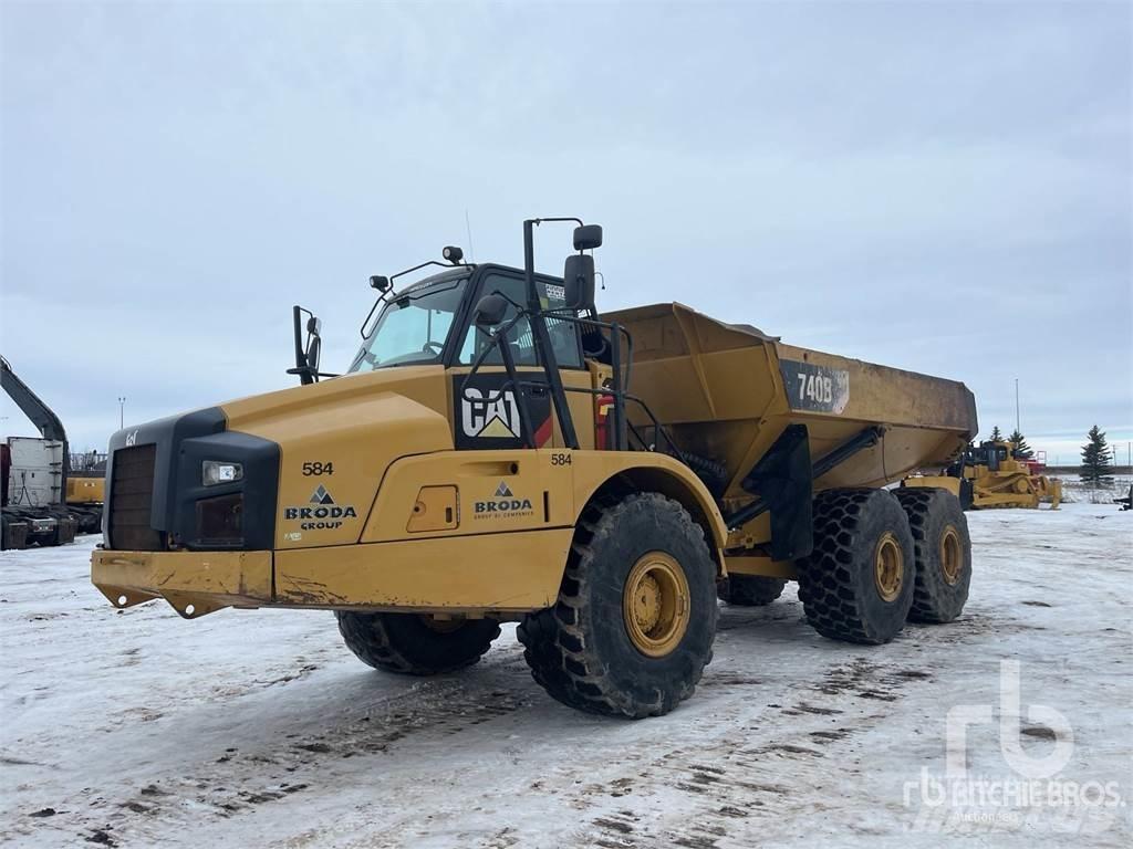CAT 740B Articulated Dump Trucks (ADTs)