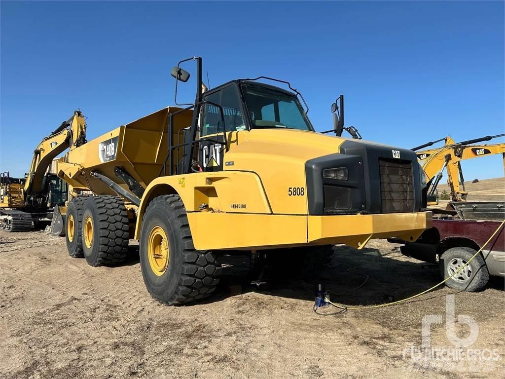 CAT 740B Articulated Dump Trucks (ADTs)