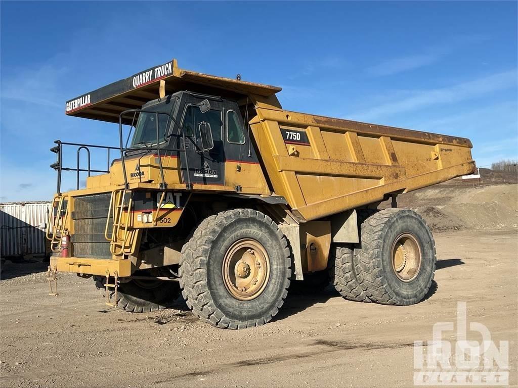 CAT 775D Rigid dump trucks