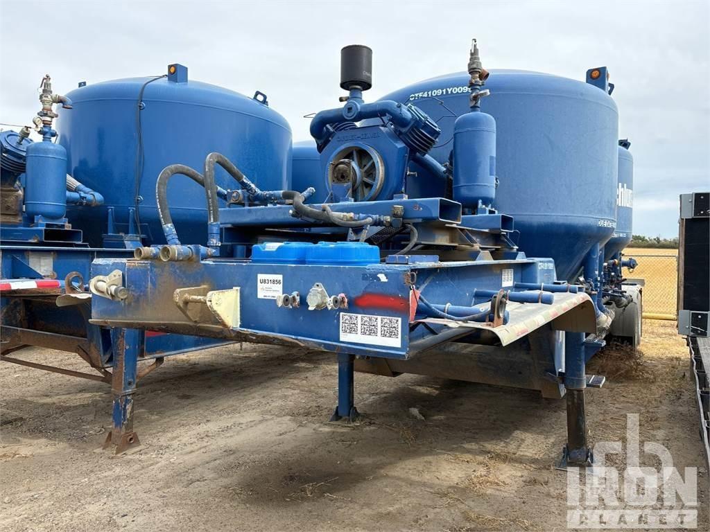 Clark 14 ft T/A Tanker trailers