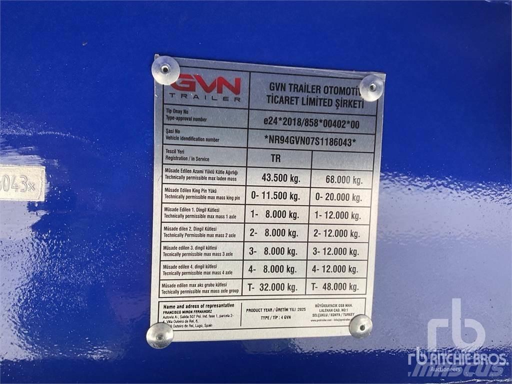  GVN Lowboy Low loader-semi-trailers