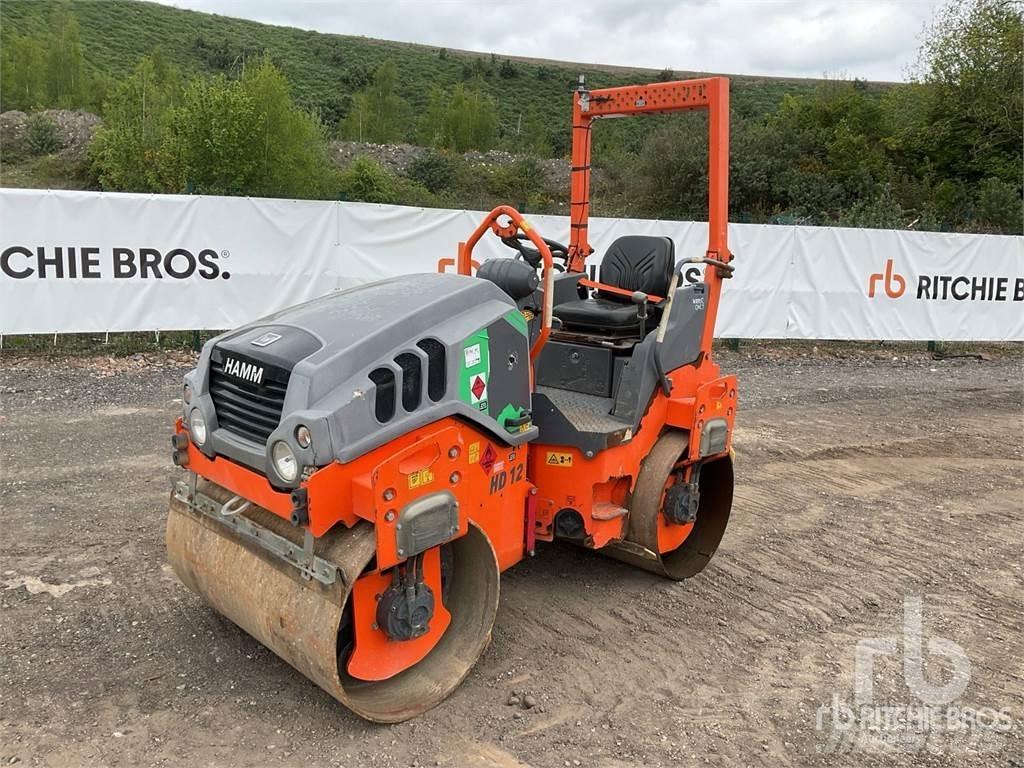 Hamm HD12VV Twin drum rollers