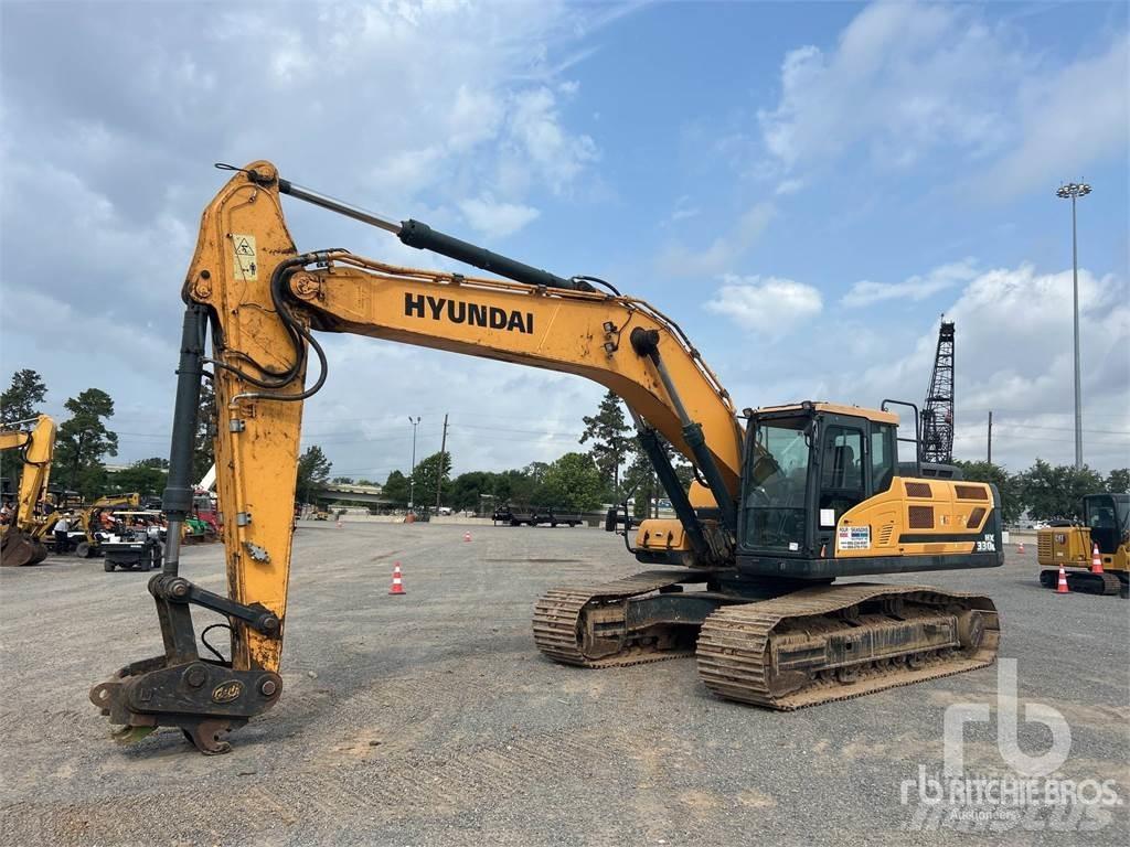 Hyundai HX330 L Crawler excavators