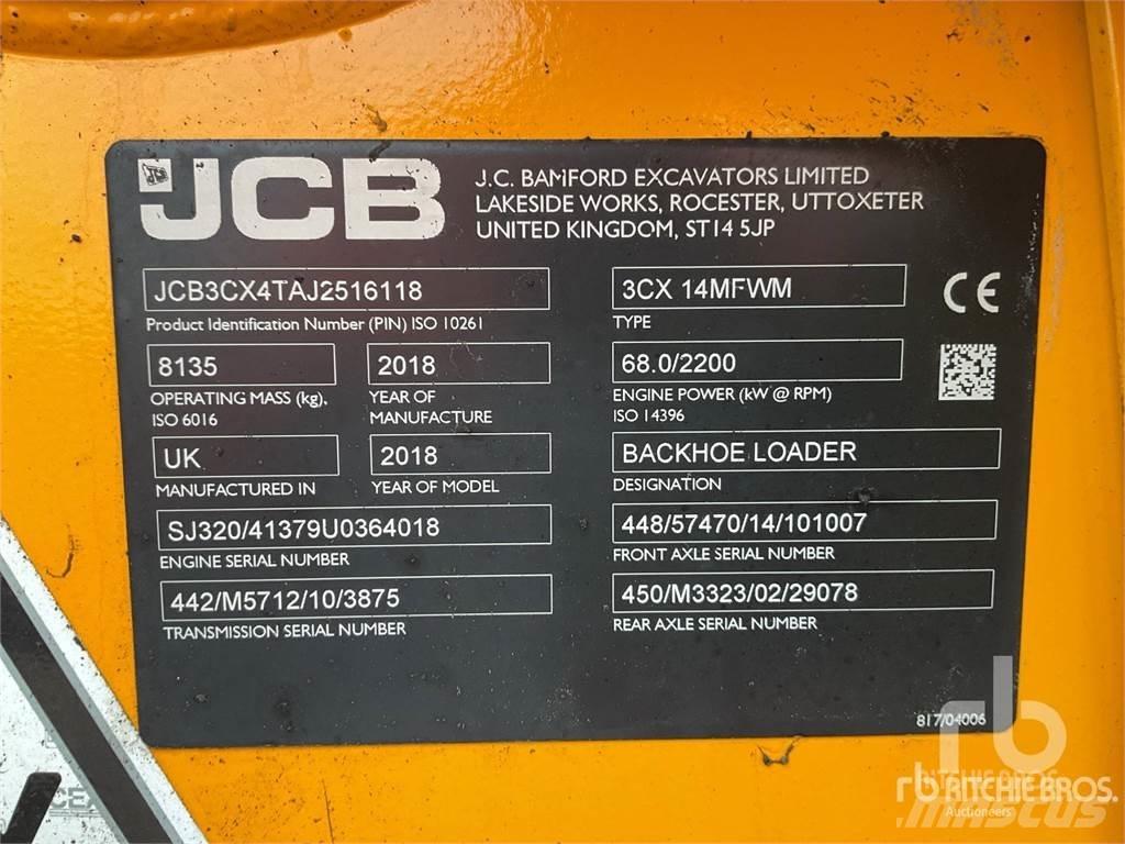 JCB 3CX 14MFWM Backhoe loaders