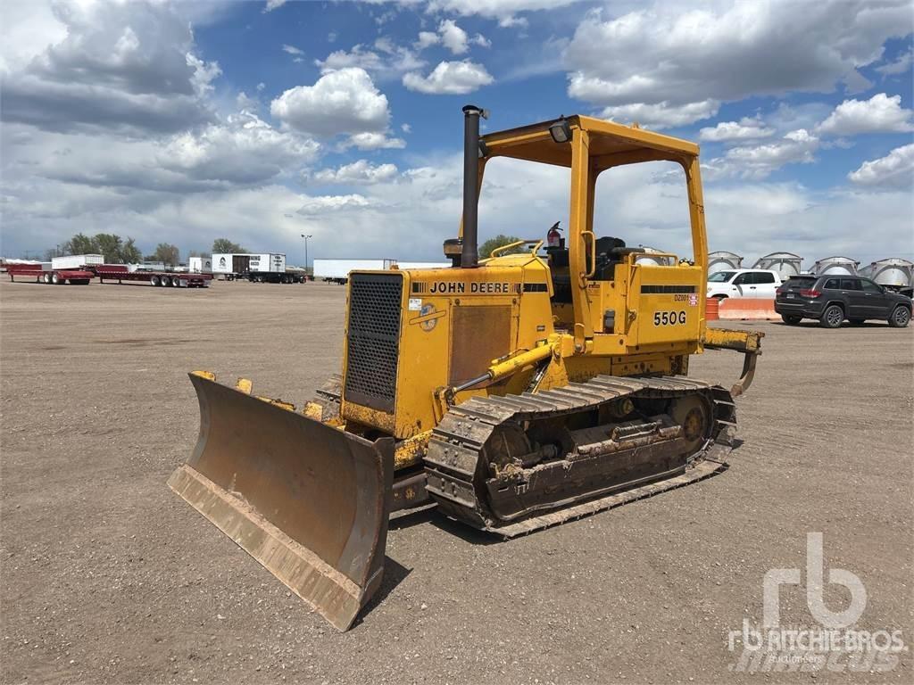John Deere 550G Crawler dozers