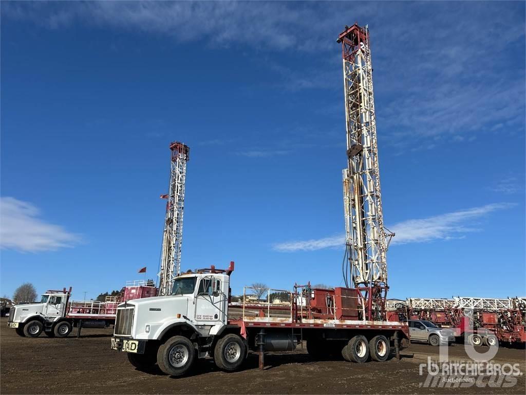 Kenworth T800 Mobile drill rig trucks
