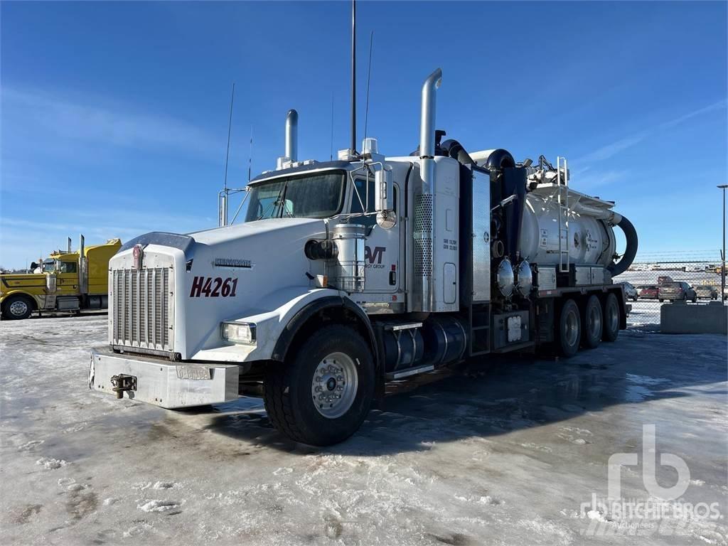 Kenworth T800 Combi / vacuum trucks