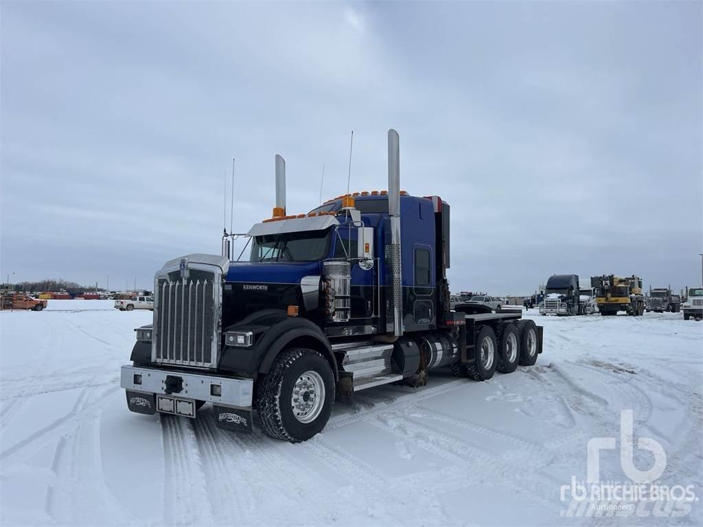 Kenworth W900 Beavertail Flatbed / winch trucks