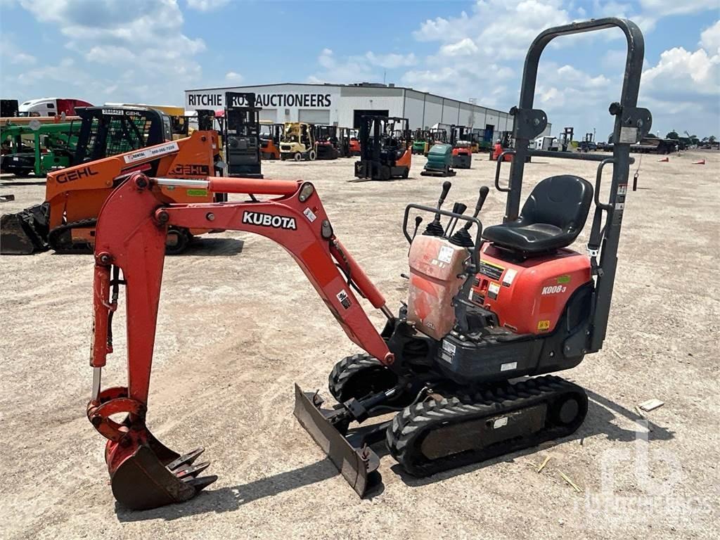 Kubota K008-3 Mini excavators < 7t (Mini diggers)