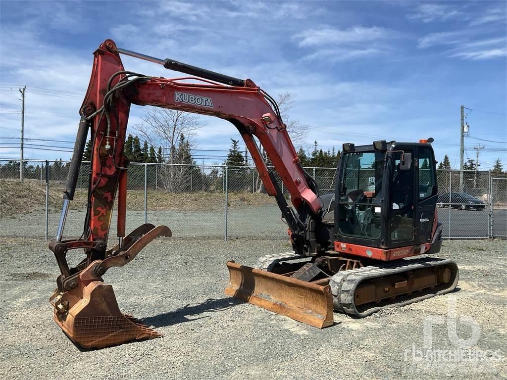 Kubota KX080-4 Midi excavators  7t - 12t