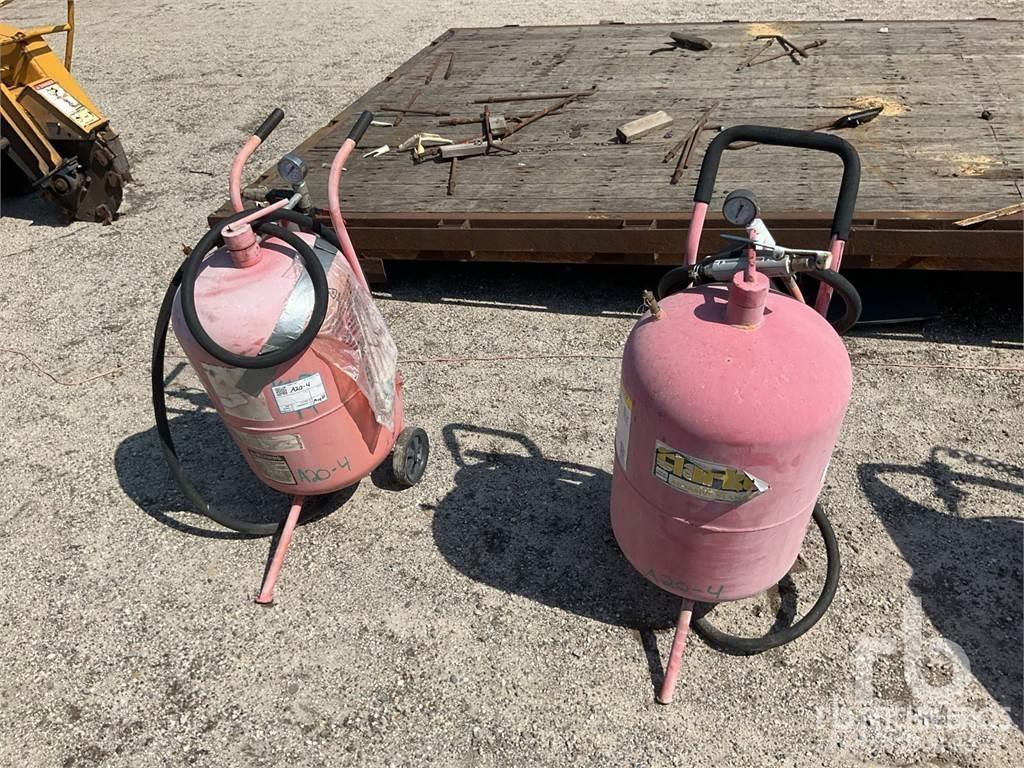  Quantity of (2) Sand and salt spreaders
