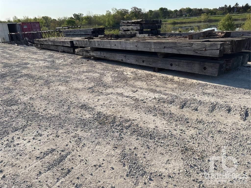  Quantity of (4) Crane parts and equipment