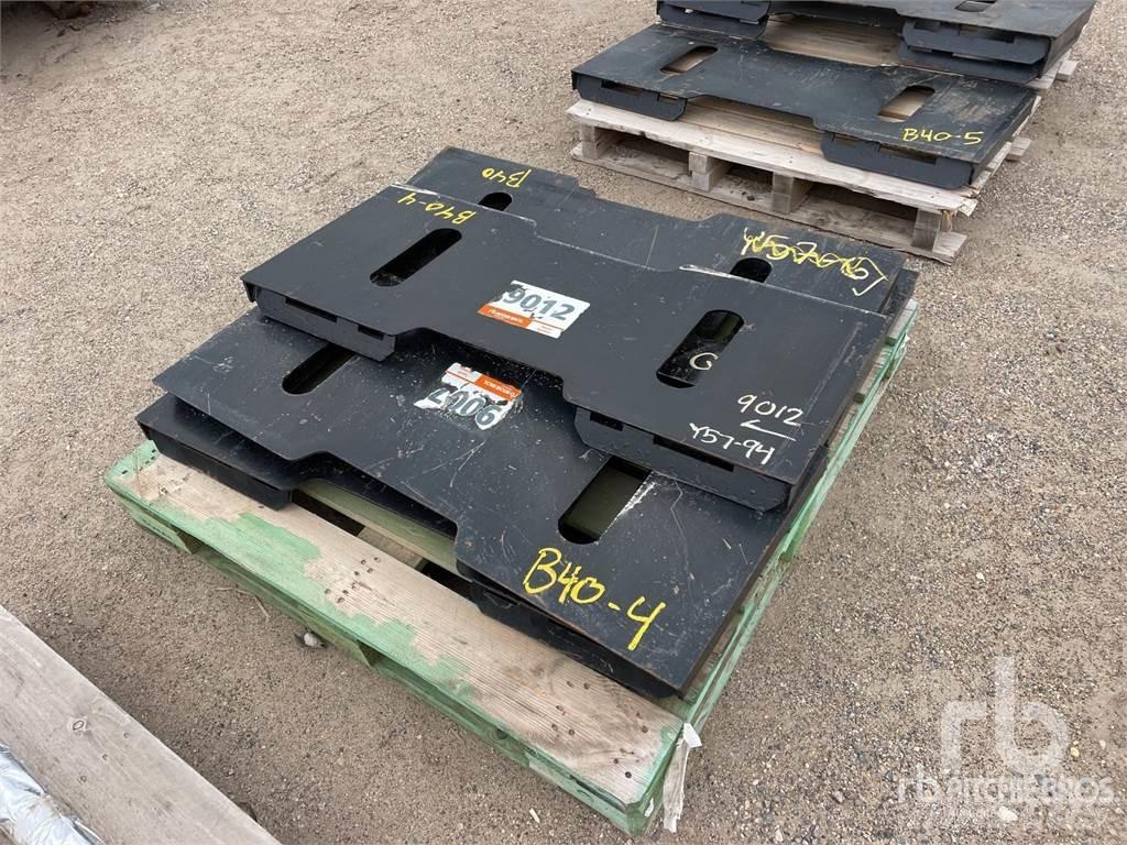  Quantity of (5) Fork clamps