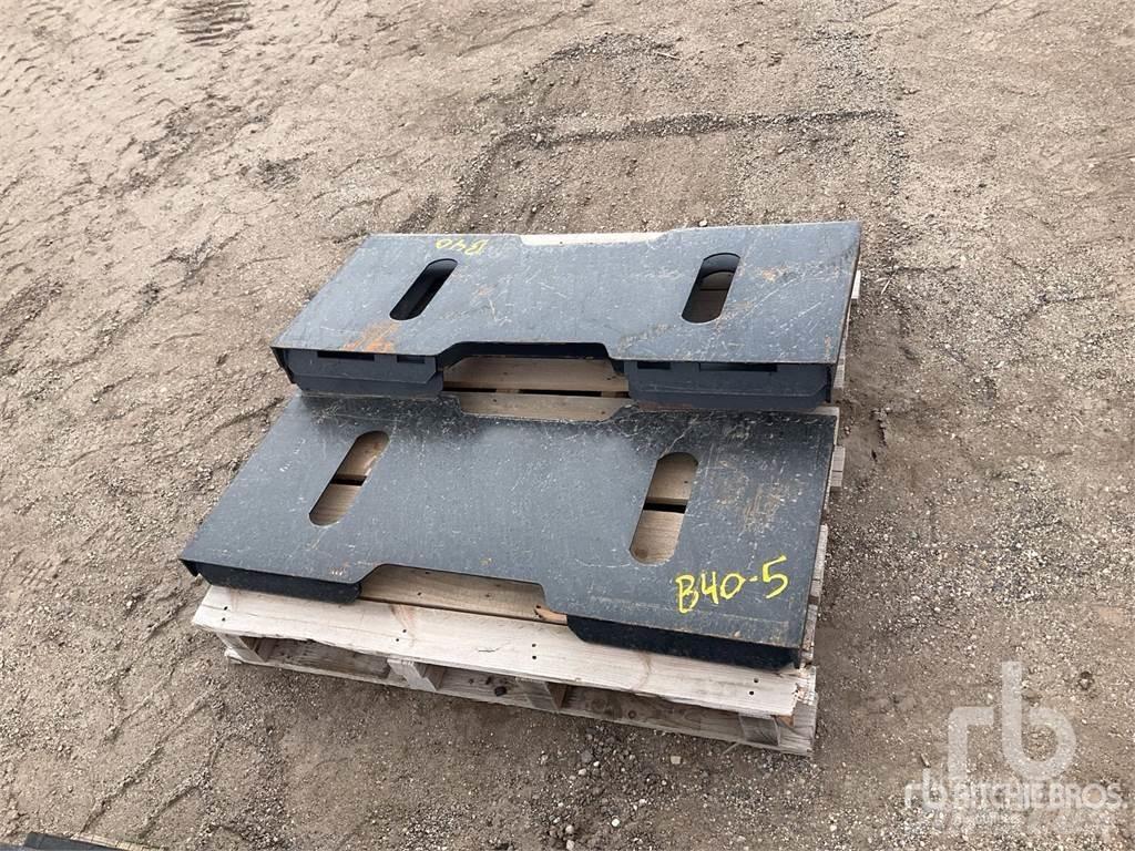  Quantity of (5) Fork clamps