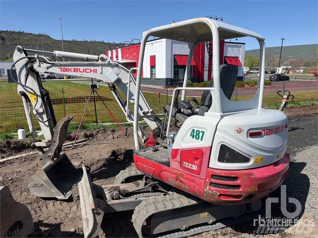 Takeuchi TB230 Mini excavators < 7t (Mini diggers)