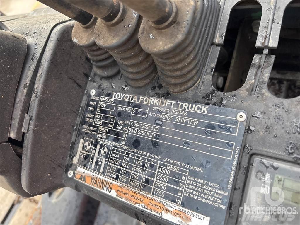 Toyota 8FDU25 Diesel trucks