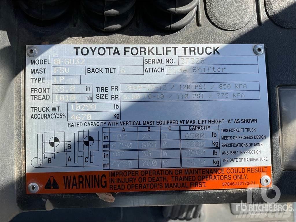 Toyota 8FGU32 Diesel trucks