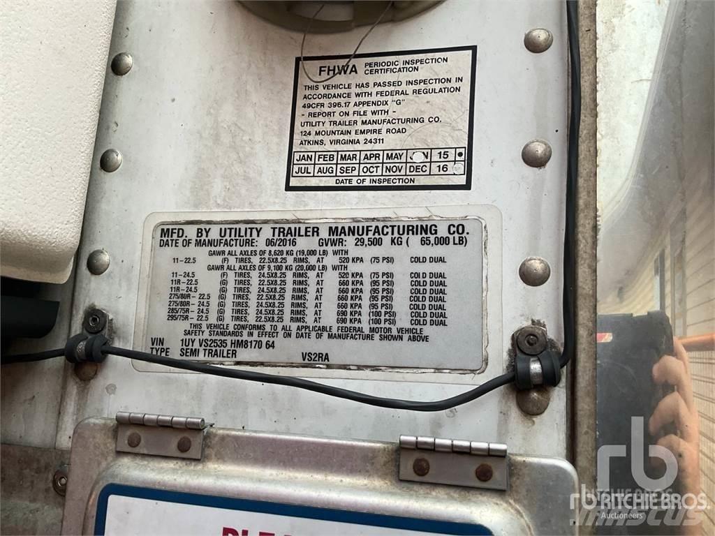 Utility VS2RA Temperature controlled semi-trailers