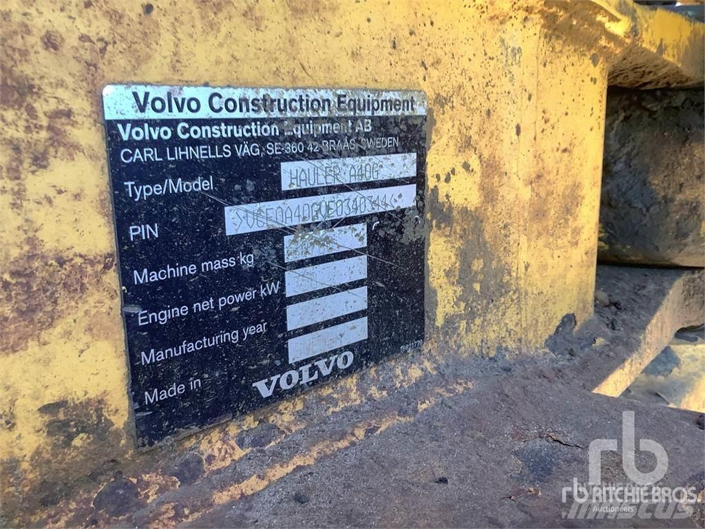 Volvo A40G Articulated Dump Trucks (ADTs)